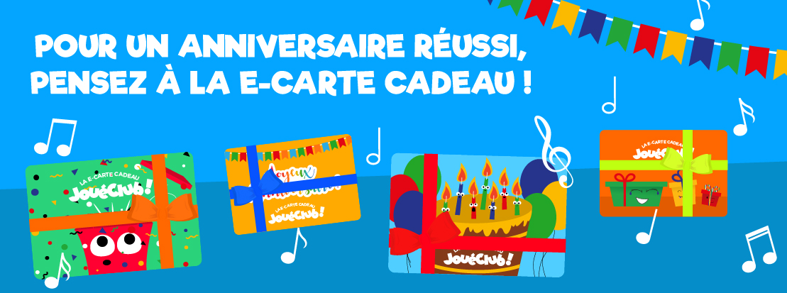 Carte fidélité jouet club anniversaire Clearance